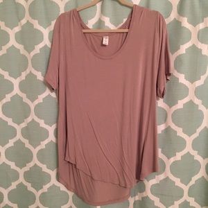 Super Soft Old Navy LUXE Tee Blush